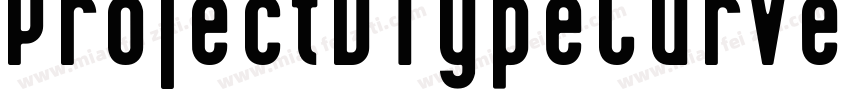 ProjectDTypeCurve Bold字体转换